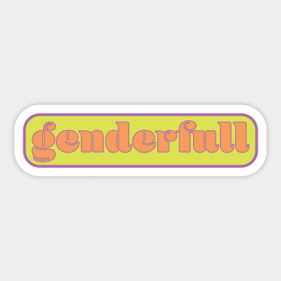 genderfull Sticker